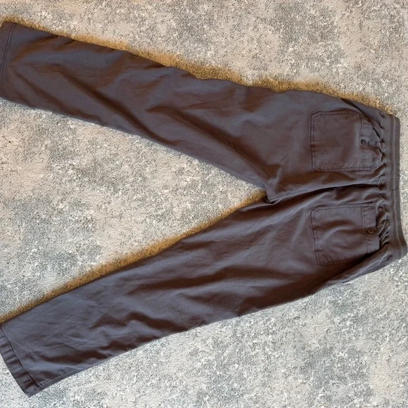 Faherty Mens Essential Drawstring Pants size XL, Dark Gray - Picture 2 of 6